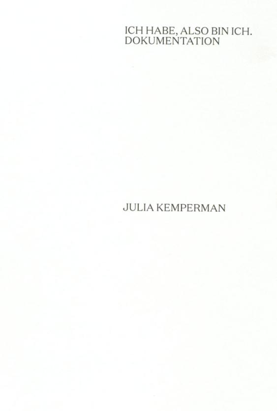 Julia Kemperman