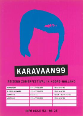 Karavaan 99 - Reizend Zomerfestival in Noord-Holland