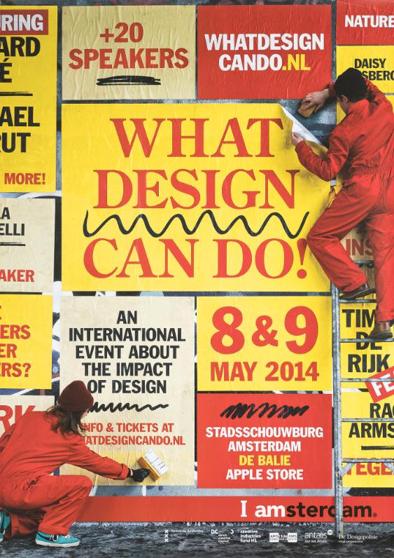 What Design Can Do - An International Conference About the Impact of Design - 20 Speakers