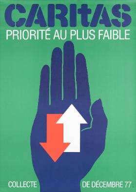 Caritas - Priorité au plus faible - Collecte de décembre 77