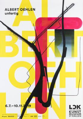 Albert Oehlen - unfertig - Kunstmuseum St. Gallen