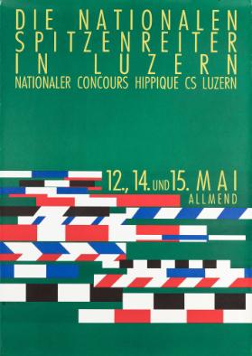 Die nationalen Spitzenreiter in Luzern - Nationaler Concours Hippique CS Luzern - Allmend