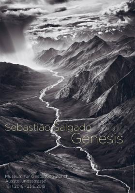 Stefanie Haeberli, Sebastião Salgado – Genesis, Ausstellungsplakat, 2018, © ZHdK