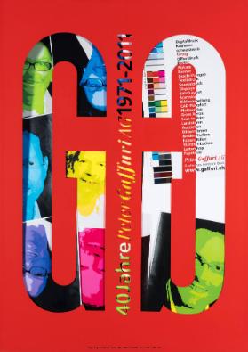 GG - 40 Jahre Peter Gaffuri AG - 1971-2011