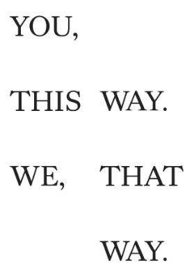 You, this way. We, that way - Die Wahrnehmung hochsensibler Menschen