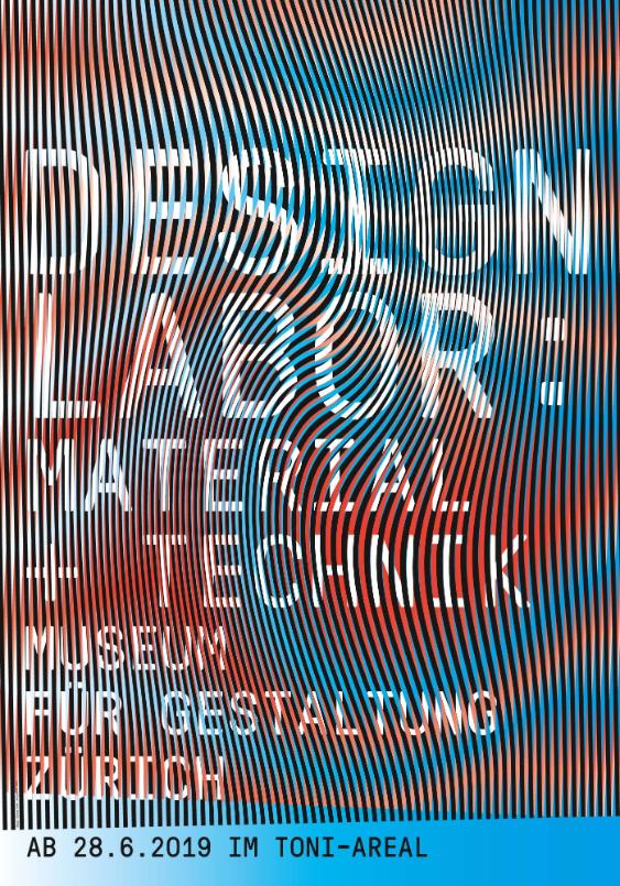 Designlabor: Material und Technik ; Ausstellungsplakat 