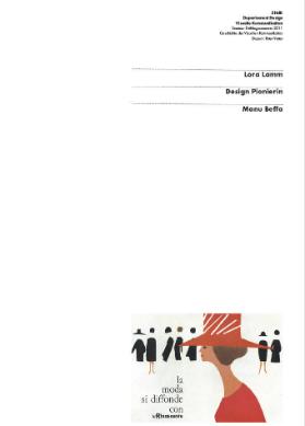 Lora Lamm. Design Pionierin