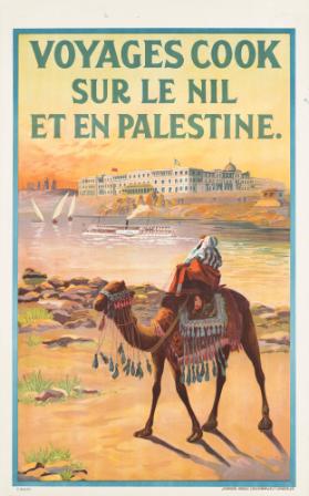 Voyages Cook sur le Nil et en Palestine.