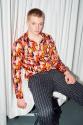 Julian Zigerli, Pfeiffer Silk Shirt aus der Kollektion «Bold is My Favorite Color», Herbst/Win-…