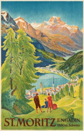 St. Moritz - Engadin - 1850 m. Suisse