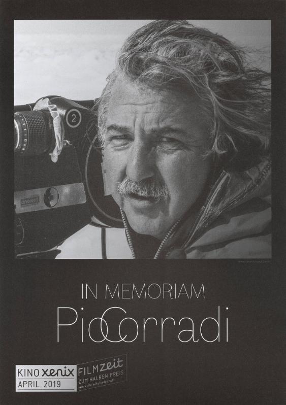 In memoriam Pio Corradi - Kino Xenix April 2019 - Filmzeit zum halben Preis