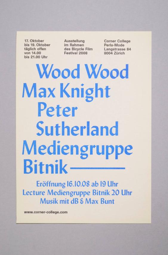 Wood Wood Max Knight Peter Sutherland Mediengruppe Bitnik