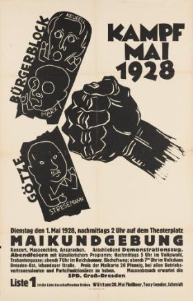 Kampf Mai 1928 - Maikundgebung