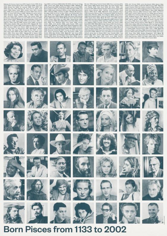 Born Pisces from 1133 to 2002