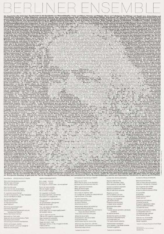 Bertold Brecht - Lob des Revolutionärs - Berliner Ensemble