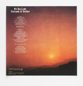 It's Too Late - Ferrante & Teicher