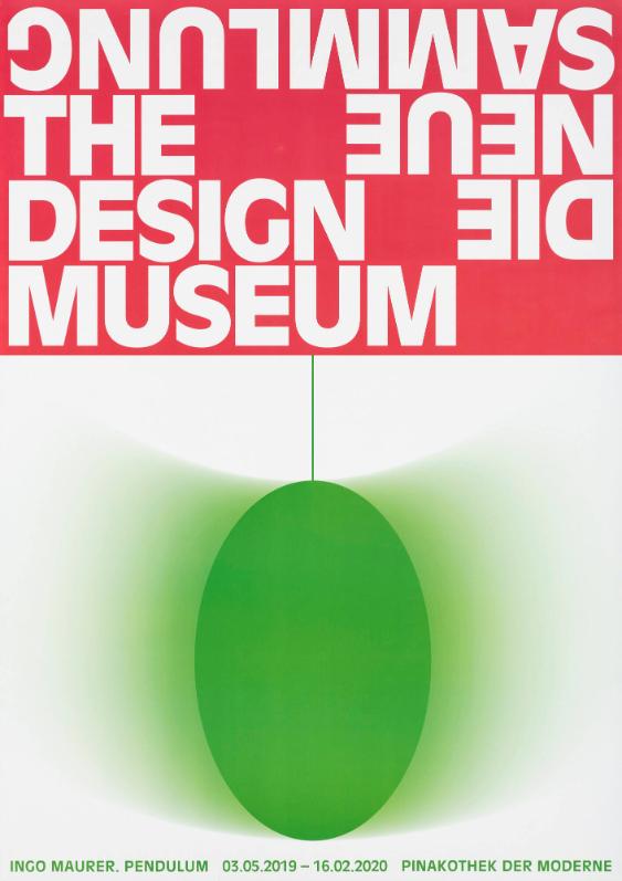 Die Neue Sammlung - The Design Museum - Pinakothek der Moderne - Ingo Maurer. Pendulum