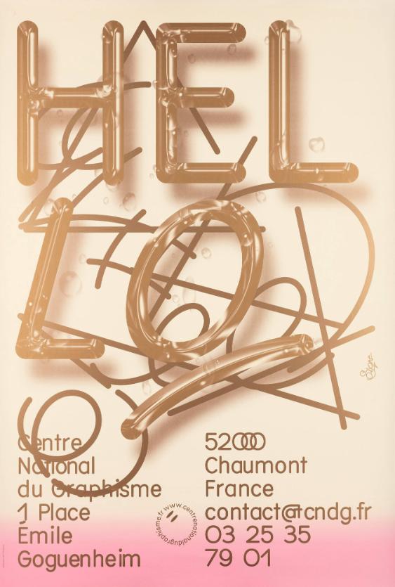 Hello - Centre National du Graphisme - Chaumont