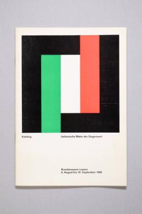 Katalog - Italienische Maler der Gegenwart