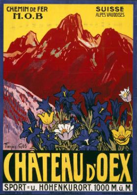 Château-d'Oex - Sport= u. Höhenkurort. 1000 M.ü.M.