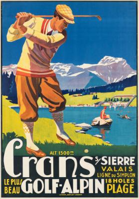 Crans s/Sierre - Le plus beau Golf-Alpin - Plage