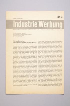 Industrie Werbung Nr. 3