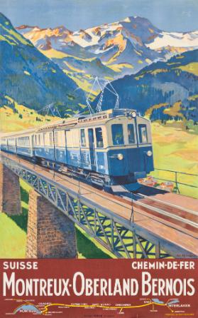 Montreux-Berner Oberland Bahn (M.O.B.) Schweiz