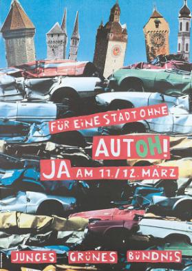 Für eine Stadt ohne AutOH! - Ja am 11./12. März - Junges grünes Bündnis