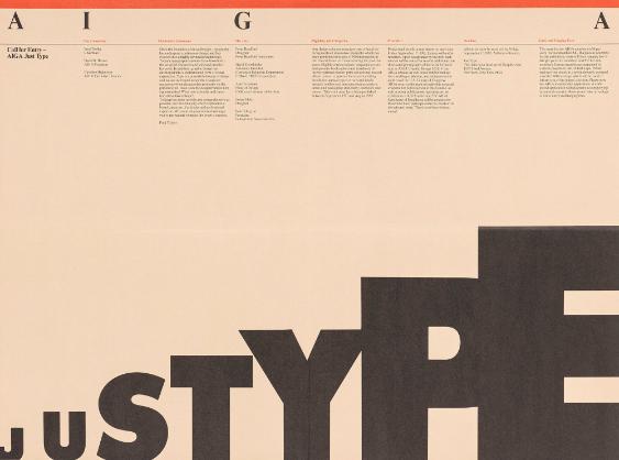 AIGA – Just Type