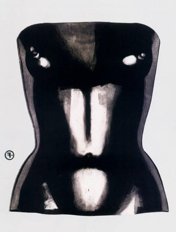 74. YSL bust