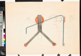 Sitzschalenmodell Hocker