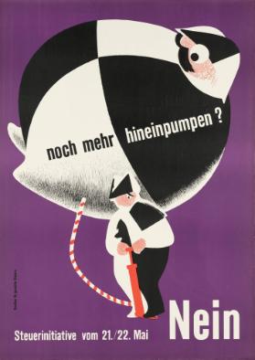 Noch mehr hineinpumpen? Steuerinitiative vom 21./22. Mai Nein