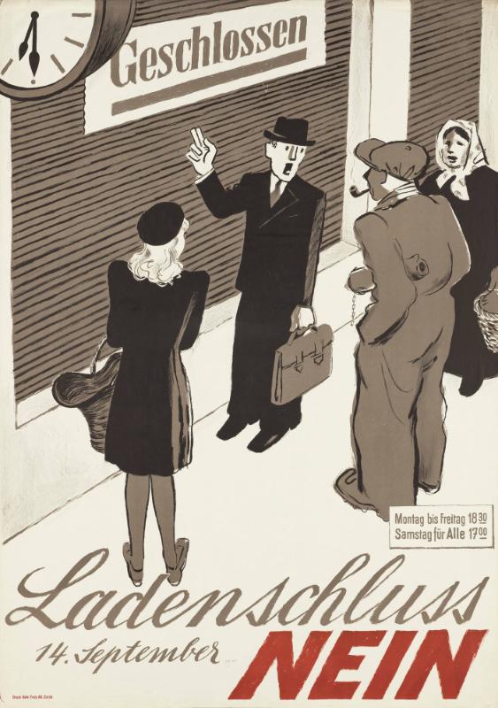 Ladenschluss 14. September Nein