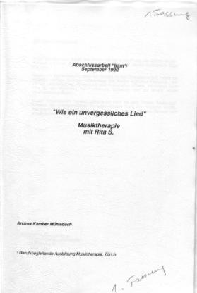 Wie ein unvergessliches Lied