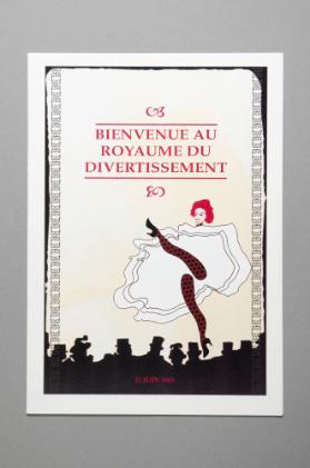 Bienvenue au royaume du divertissement