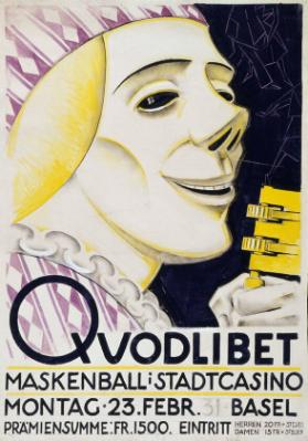 Quodlibet - Maskenball Stadtcasino - Montag 23. Febr.31.Basel