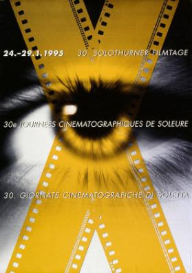 30. Solothurner Filmtage - 30e Journées Cinematographiques de Soleure -  30. Giornate Cinematografiche di Soletta