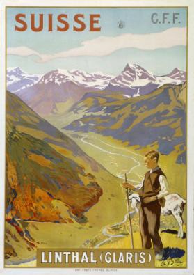 Suisse - C.F.F. - Linthal (Glaris)