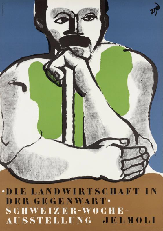 Die Landwirtschaft in der Gegenwart - Schweizer-Woche-Ausstellung - Jelmoli