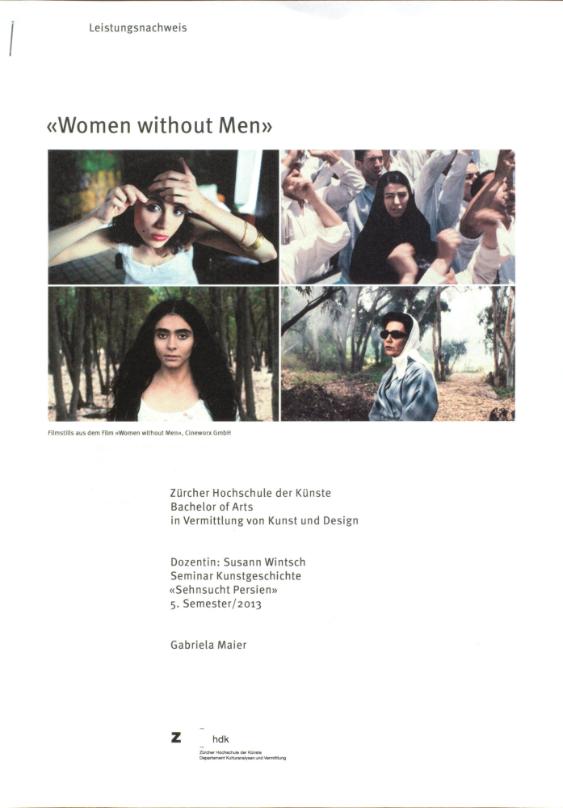 Women without Men