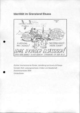 Identität im Grenzland Elsass