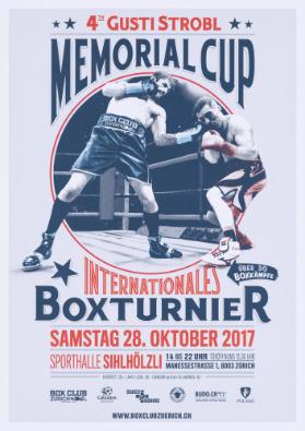 4th Gusti Strobl Memorial Cup - Internationales Boxturnier