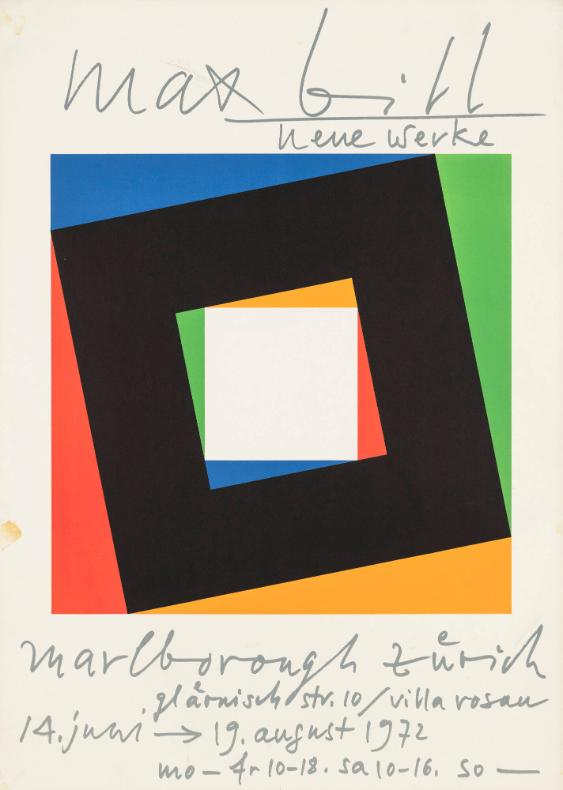 Max Bill - Neue Werke - Marlborough Zürich