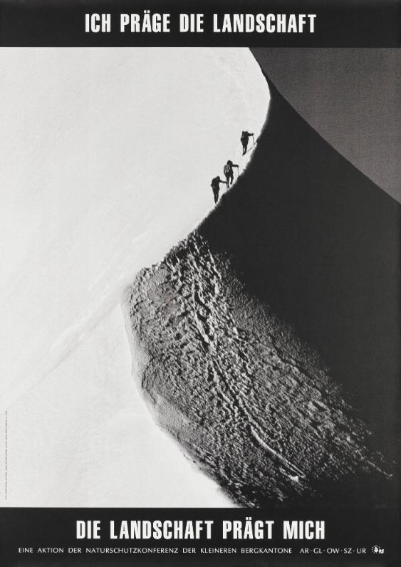 Ich präge die Landschaft - Die Landschaft prägt mich - Eine Aktion der Naturschutzkonferenz der kleineren Bergkantone AR GL OW SZ UR