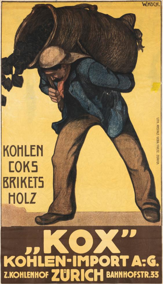 "KOX" - Kohlen-Import AG - Kohlen - Coks - Brikets - Holz