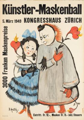 Künstler-Maskenball - Kongresshaus Zürich