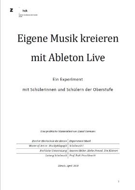 Eigene Musik kreieren mit Ableton Live