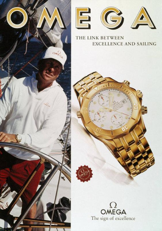 Omega - The link between excellence and sailing - Omega - The sign of excellence