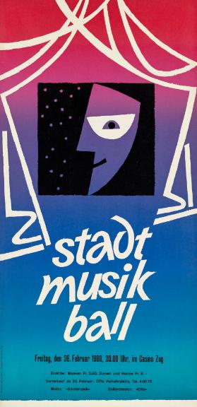 Stadtmusikball - im Casino Zug - Motto: "Geisterspuk"