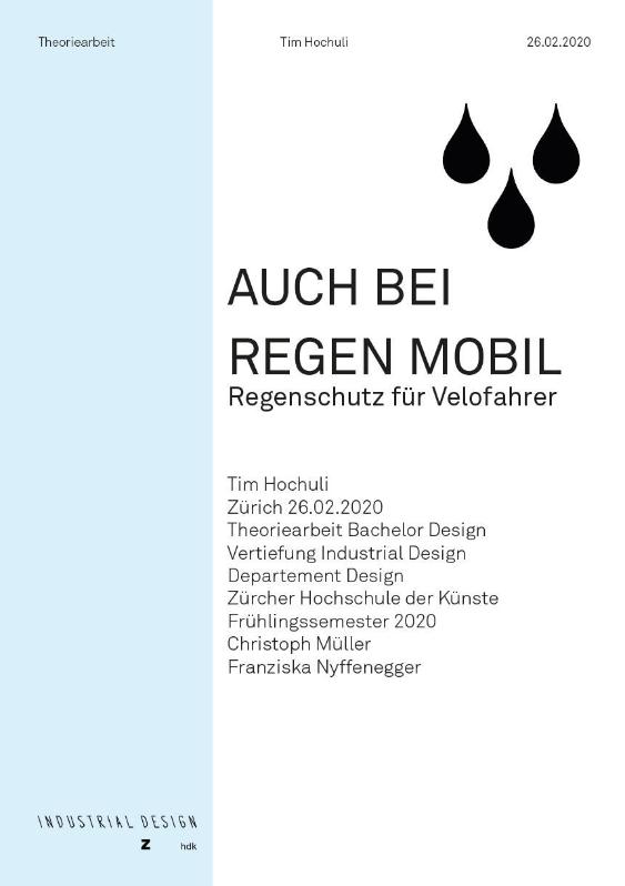 Auch bei Regen mobil